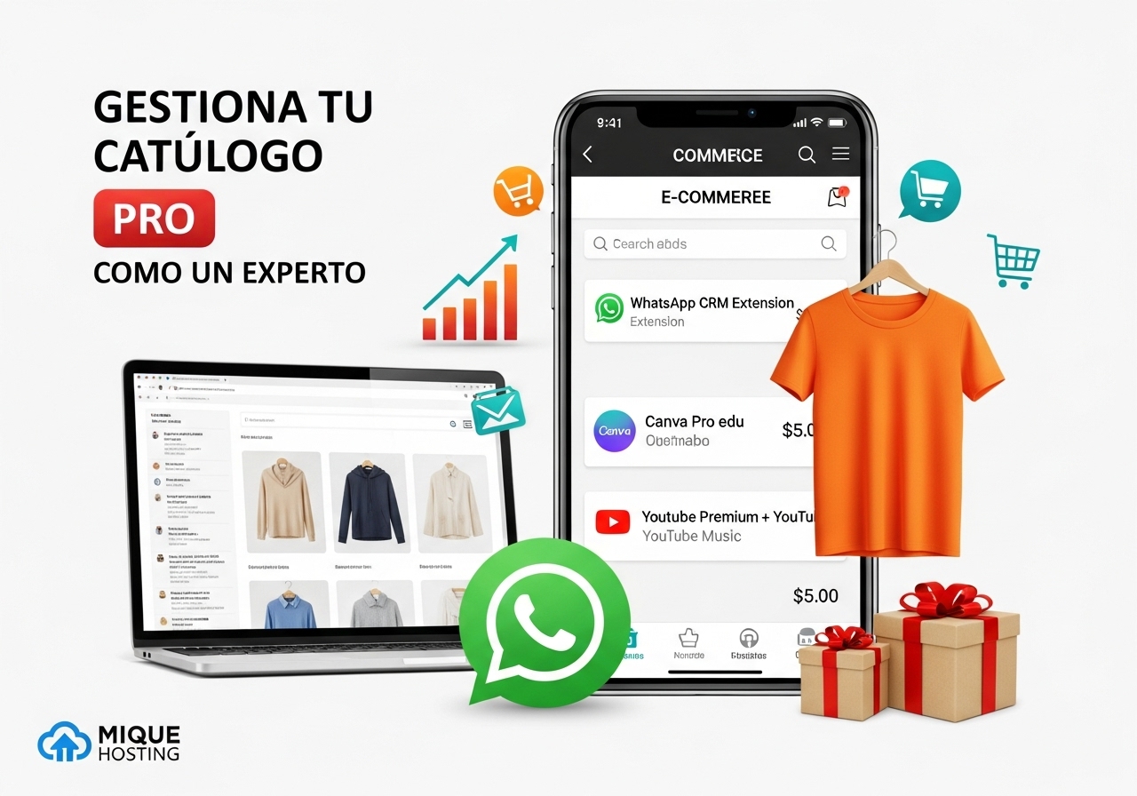 Gestiona Tu Catálogo Pro como un Experto